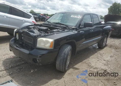 2006 Dodge Dakota Quad Slt z USA, uszkodzony, nr VIN 1D7HW48K26S714780